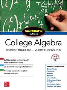 Schaum's Outline of College Algebra, 5th Edition (Schaum's Outlines) (EPUB)