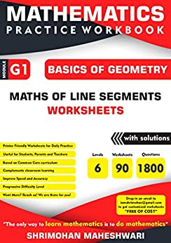 Mathematics Practice Workbook: Basics of Geometry   Maths of Line Segments