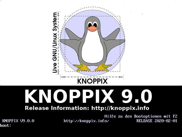 Knoppix v9.0.0 Linux DE