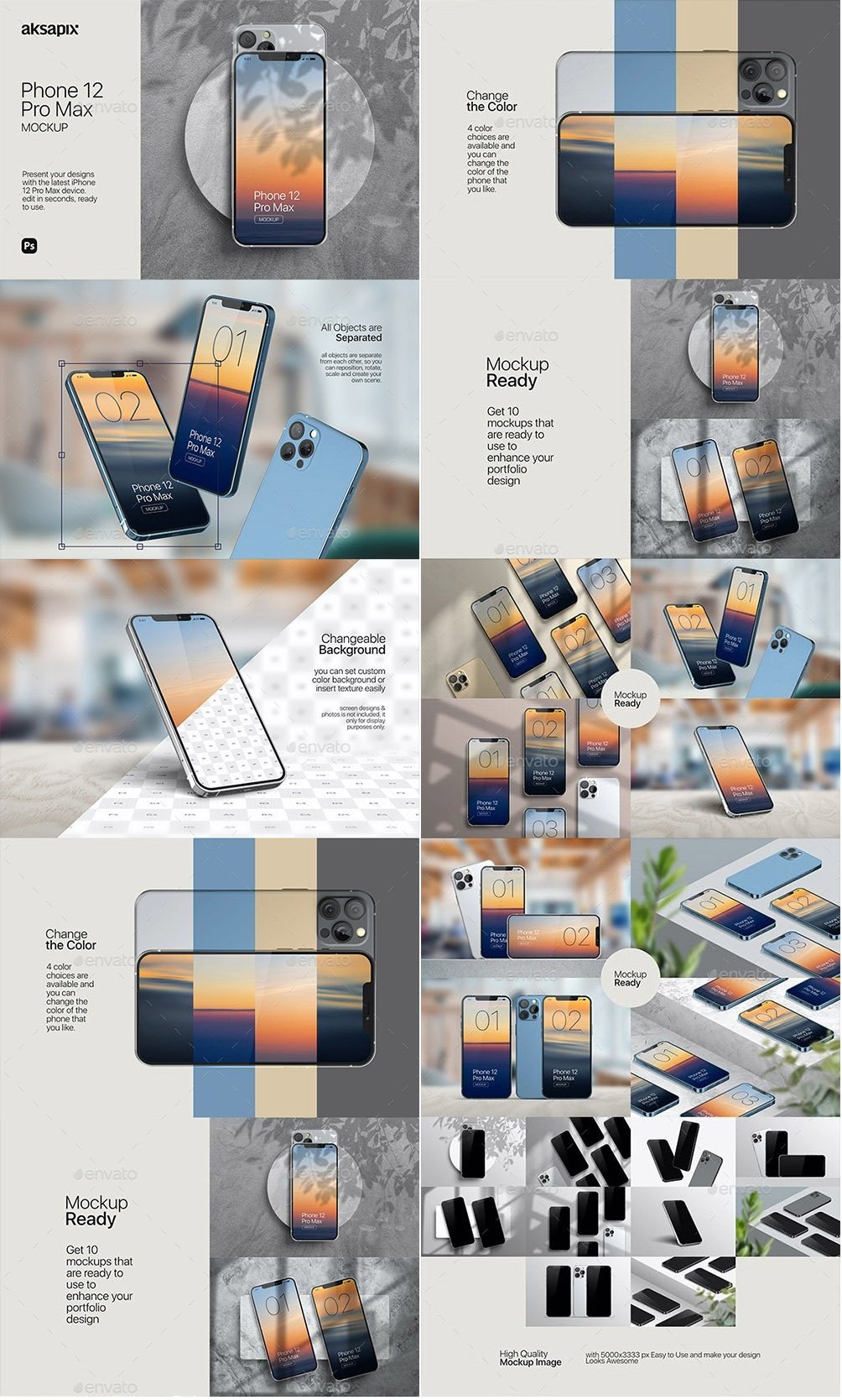 Download Download GraphicRiver - IPhone 12 Mockup 2020 29300056 ...
