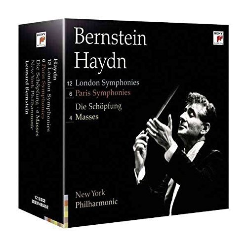 Leonard Bernstein   Joseph Haydn: 12 London Symphonies, 6 Paris Symphonies, Die Schopfung, 4 Masses [12CD Box Set] (2014) MP3