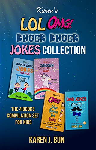 Karen's LOL, OMG And Knock Knock Jokes Collection: The 4 Books Compilation Set For Kids