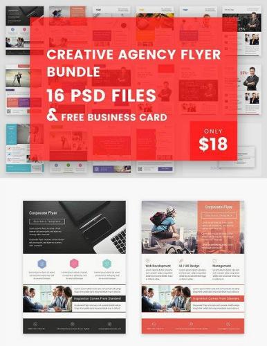 16 Creative Agency Flyer Bundle 792242