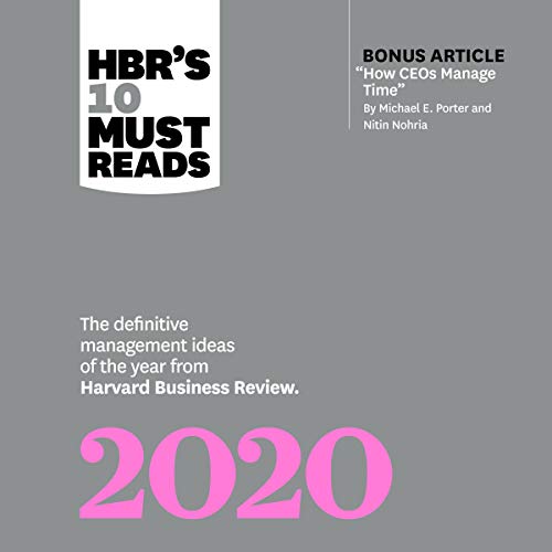HBRs 10 Must Reads 2020: HBR's 10 Must Reads (Audiobook)
