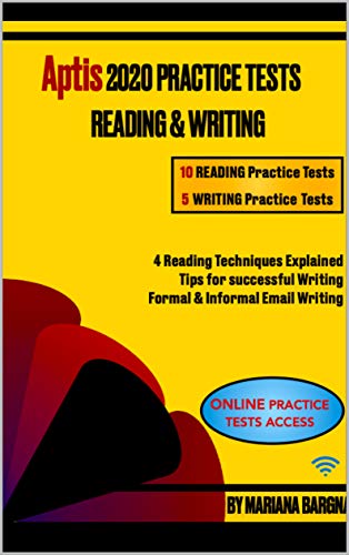 Aptis 2020 Practice Tests READING & WRITING: 10 APTIS READING 2020 Practice Tests   5 APTIS WRITING Practice Tests