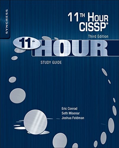 Eleventh Hour CISSP®: Study Guide, 3rd Edition