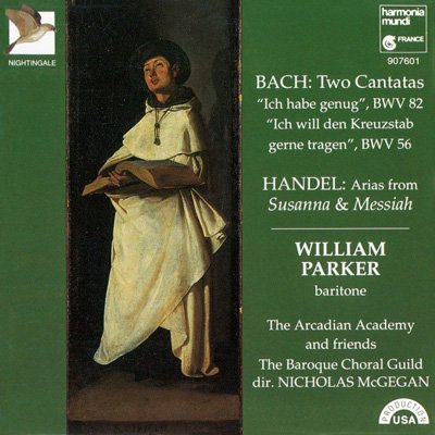 William Parker – Bach: Two Cantatas; Handel: Arias from Susanna &amp; Messiah (1992) FLAC
