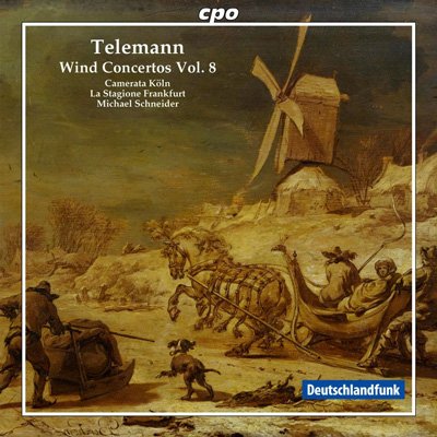 Camerata Köln, La Stagione Frankfurt / Michael Schneider ‎– Telemann: Wind Concertos, Vol. 8 (2012) FLAC