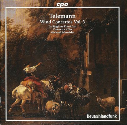 La Stagione Frankfurt, Camerata Köln / Michael Schneider ‎– Telemann: Wind Concertos, Vol. 3 (2008) FLAC