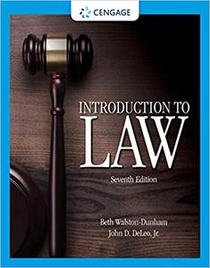 Introduction to Law 7th Edition