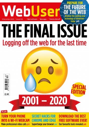 WebUser   Issue 516, Final Issue, 09 December 2020