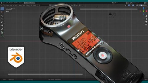 Blender 3D hard surface modeling 2.8+