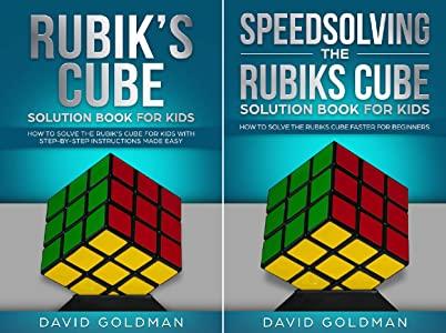 Rubik's Cube Solution Book For Kids Vol 1 2