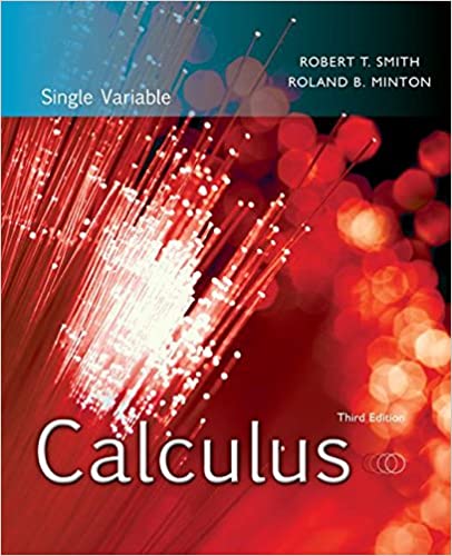 Calculus, Single Variable: Late Transcendental Functions, 3rd Edition