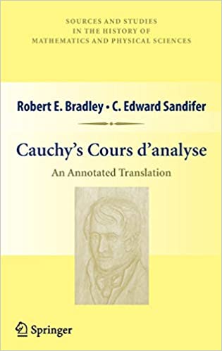Cauchy's Cours d'analyse: An Annotated Translation