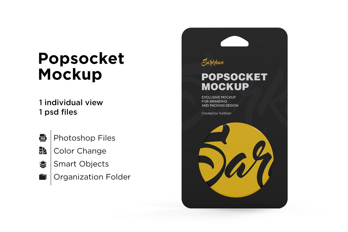 Download CreativeMarket - Popsocket Mockup 5670196 ...