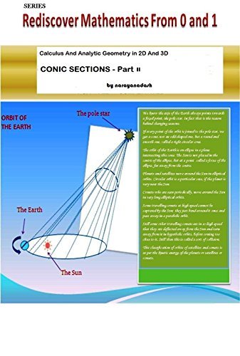 Conic Sections: Calculus And analytic Geometry In 2D And 3D