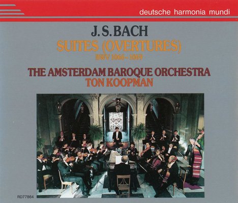 The Amsterdam Baroque Orchestra / Ton Koopman – J.S.Bach: Suites (Overtures) BWV 1066-1069 (1989) FLAC