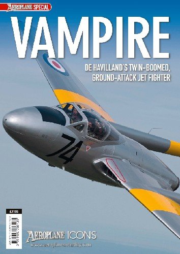 DevCourseWeb Vampire De Havilland s Twin Boomed Ground Attack Jet Fighter Aeroplane Icons