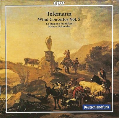 La Stagione Frankfurt / Michael Schneider ‎– Telemann: Wind Concertos, Vol. 5 (2010) FLAC