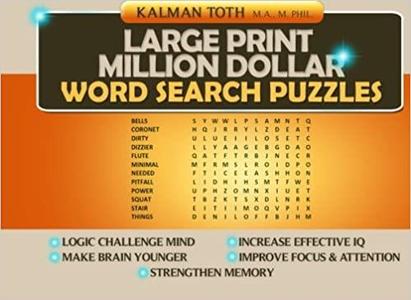 Large Print Million Dollar Word Search Puzzles