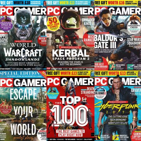 Pc Gamer UK   Full Year 2020 Collection