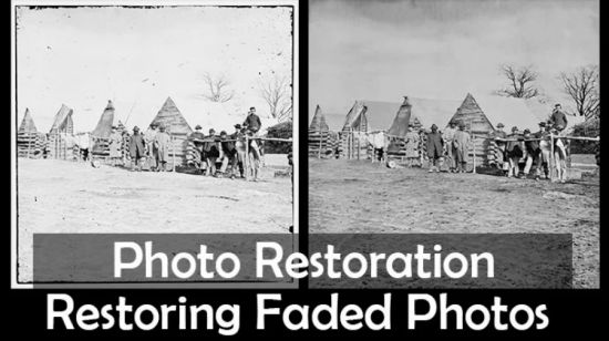 Photo Restoration Techniques   Faded Images