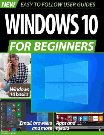 Windows 10 for Beginners   1st Edition, 2020 (True PDF)