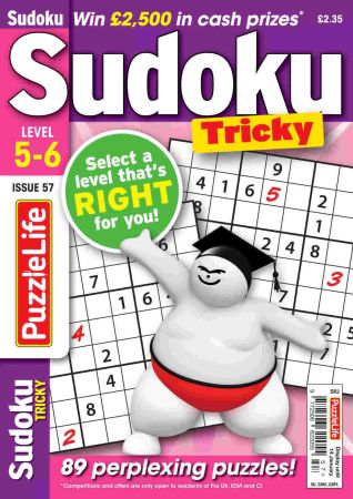 PuzzleLife Sudoku Tricky   Issue 57, 2020