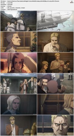 Attack on Titan S04E02 Midnight Train JAPANESE 1080p 10bit WEBRip 2CH x265 HEVC-PSA