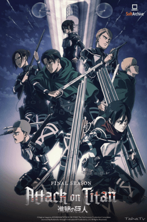 Attack on Titan S04E04 From One Hand to Another JAPANESE 720p 10bit WEBRip 2CH x265 HEVC-PSA