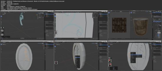 Blender 2.9 3D Model &amp; Render a Stylized Halloween Scene