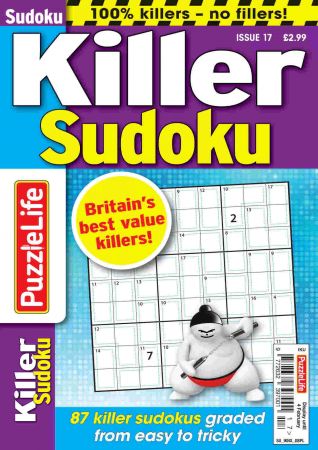 PuzzleLife Killer Sudoku   Issue 17, 2020