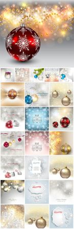 New Year and Christmas illustrations in vector №43