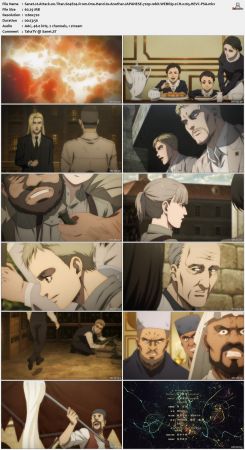 Attack on Titan S04E04 From One Hand to Another JAPANESE 720p 10bit WEBRip 2CH x265 HEVC-PSA