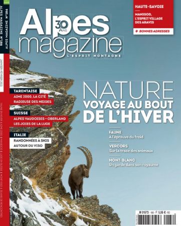 Alpes Magazine N°186   Janvier Février 2020