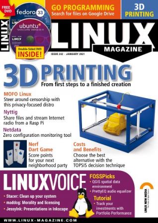 Linux Magazine USA   Issue 242, January 2021