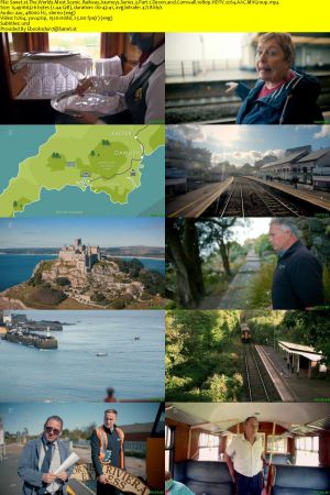 Ch.5 - The Worlds Most Scenic Railway Journeys Series 3 Part 1 Devon and Cornwall (2020) 1080p HDTV x264 AAC MVGroup