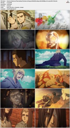 Attack on Titan S04E03 The Door of Hope JAPANESE 1080p 10bit WEBRip 2CH x265 HEVC-PSA