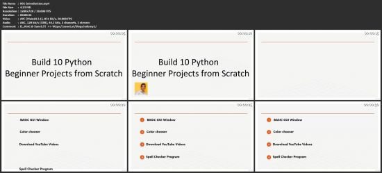 Build 10 Python Beginner Projects From Basic