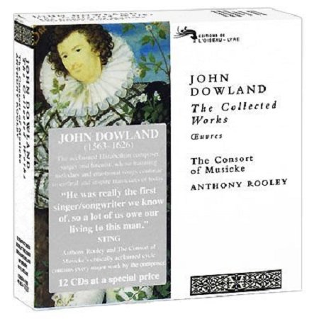 John Dowland   The Collected Works [12CD Box Set] (1997) MP3