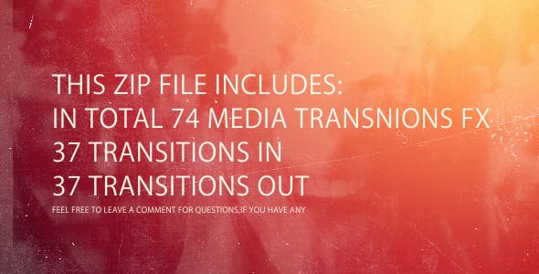 DesignOptimal Videohive Media Transitions FX Pack Vol 2 4761631