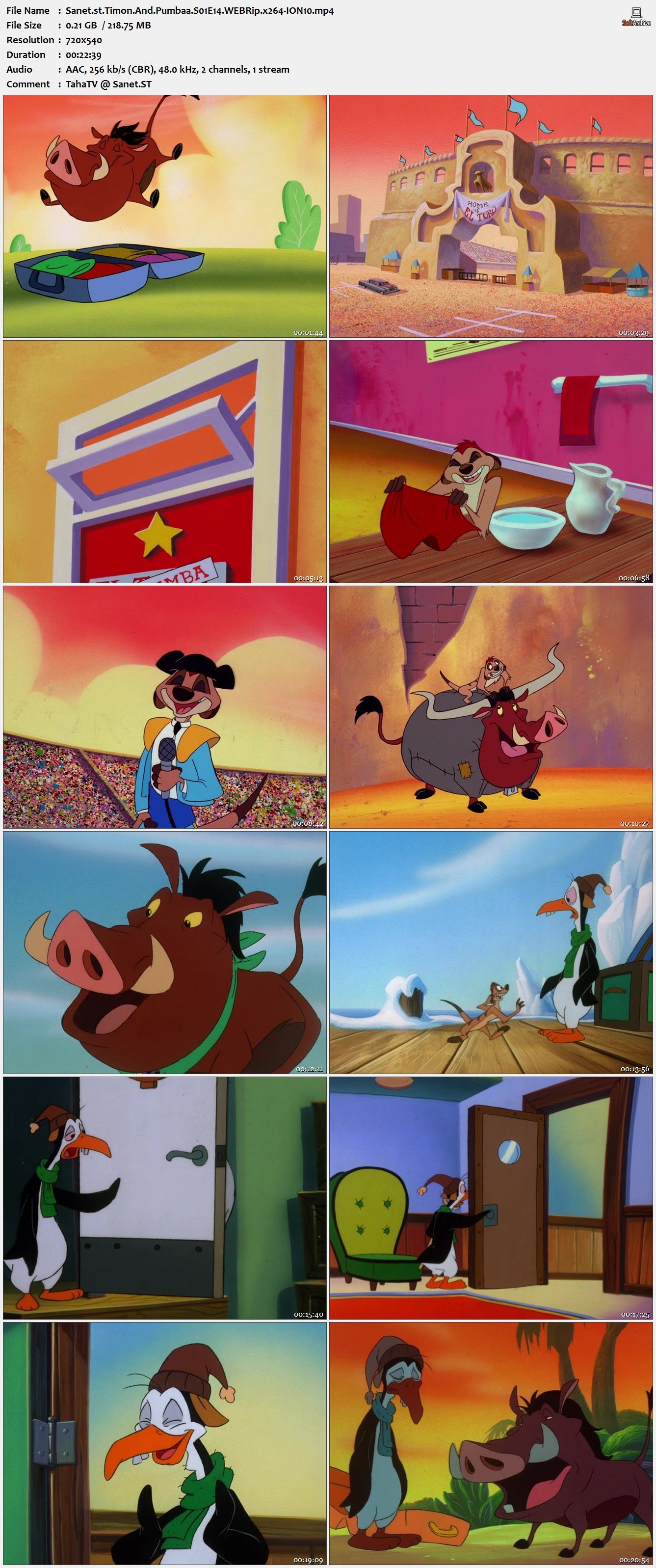 download timon and pumbaa