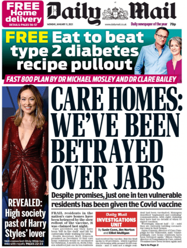 Daily Mail - January 11, 2021