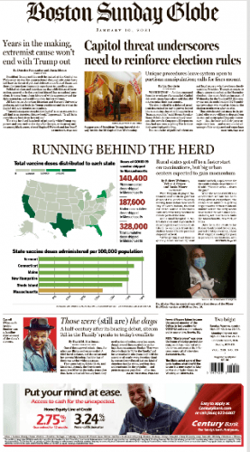The Boston Globe - January 10, 2020