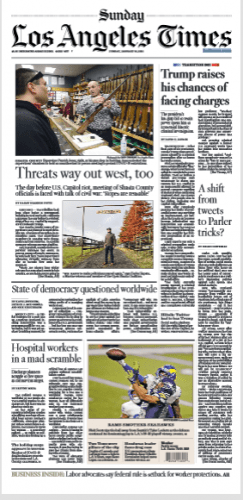 Los Angeles Times - January 10, 2021