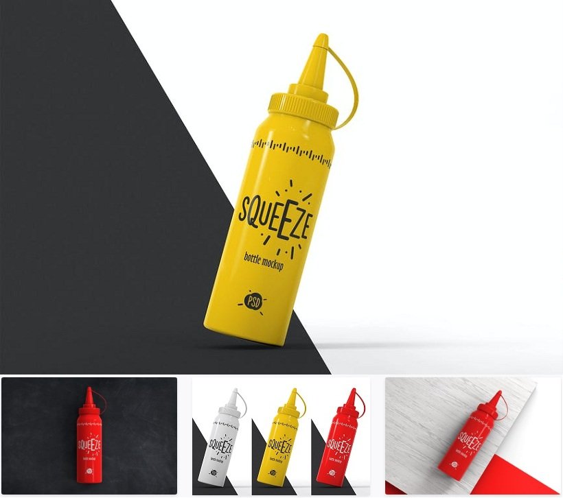 Download Download Squeeze Bottle Mockup - SoftArchive