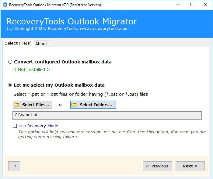 RecoveryTools MDaemon Migrator 10.7 free instal
