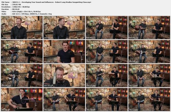 Robert Lang Studios Songwriting Class