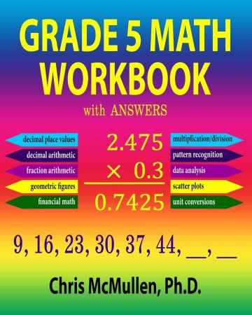 Grade 5 Math Workbook with Answers (Improve Your Math Fluency)